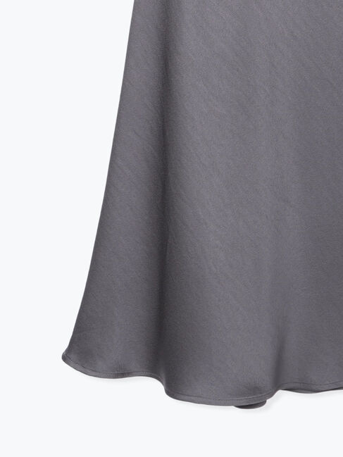 Te chichi「【宮本茉由着用】ヴィンテージサテンナロースカート」|スカート|