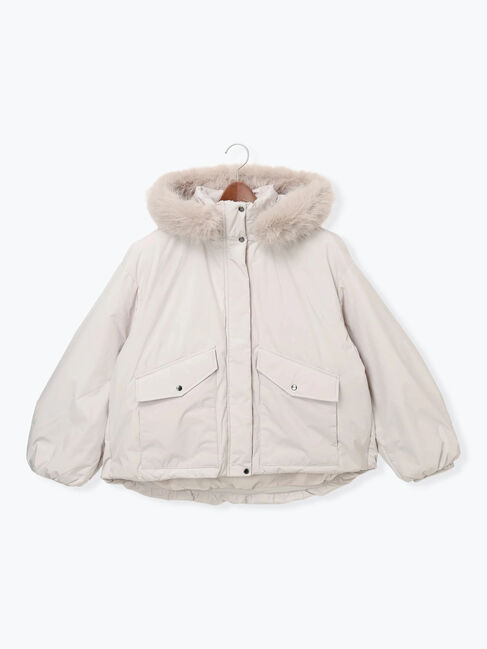 Te chichi「【宮本茉由着用】フードショートダウンジャケット」|その他|