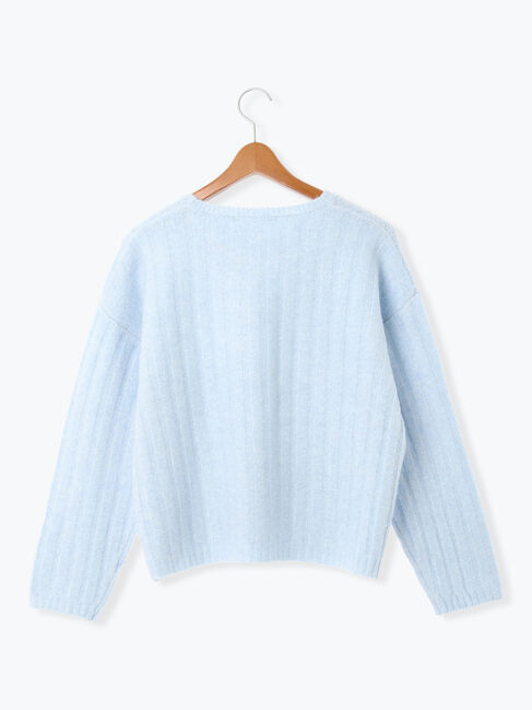 Lugnoncure「ラメ混ワイドリブニット」|ニット・セーター|