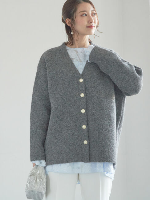 Te chichi「【宮本茉由着用】カットジャガードチュニックブラウス」|シャツ・ブラウス|