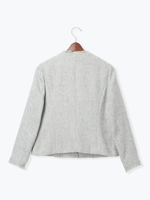 Te chichi「【セレモニーアイテム】ツイードノーカラージャケット」|その他|