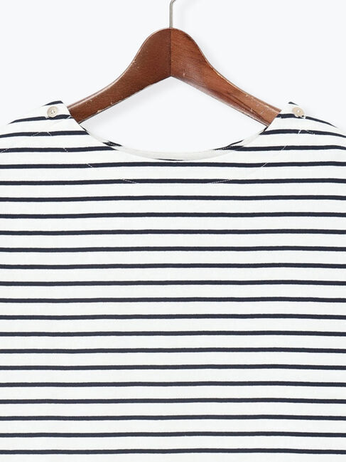 Te chichi「ショルダー釦ボーダーカットソー《2026 spring catalog item》」|Tシャツ・カットソー|