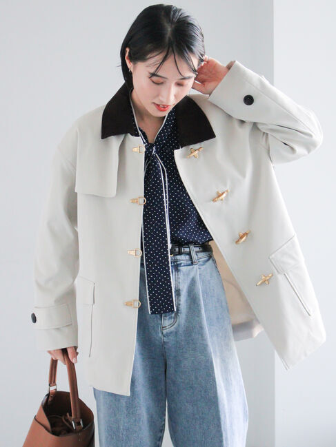 Te chichi「メタルバックルカバーオール《2026 spring catalog item》」|その他|アイボリー