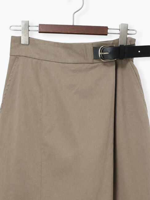 Te chichi「サイドベルトチノタイトスカート《2026 spring catalog item》」|スカート|