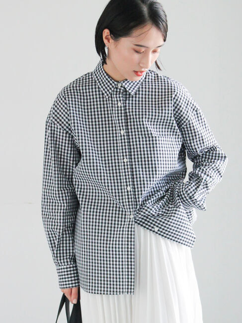 Te chichi「スタンダードシャツ《2026 spring catalog item》」|シャツ・ブラウス|ギンガムチェック