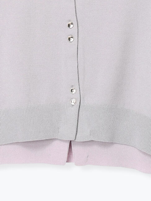 Te chichi「配色レイヤードカーディガン」|カーディガン|