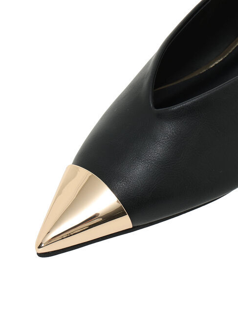 Te chichi「ポインテッドメタルフラットシューズ」|パンプス|