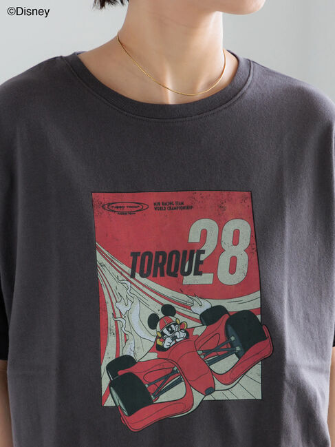 Te chichi「【Disney】MICKEY/フロントプリントTシャツ」|Tシャツ・カットソー|