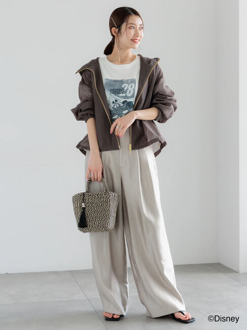 Te chichi「【Disney】MICKEY/フロントプリントTシャツ」|Tシャツ・カットソー|