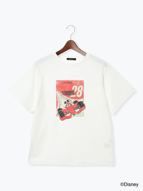Te chichi「【Disney】MICKEY/フロントプリントTシャツ」|Tシャツ・カットソー|