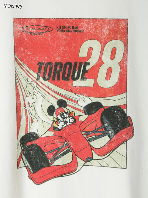 Te chichi「【Disney】MICKEY/フロントプリントTシャツ」|Tシャツ・カットソー|