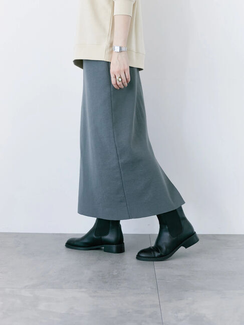 Samansa Mos2 blue「◎ニットタイトスカート」|スカート|