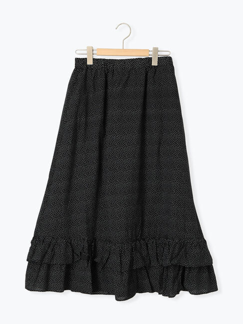 Samansa Mos2「柄アソート裾ティアードスカート」|スカート|