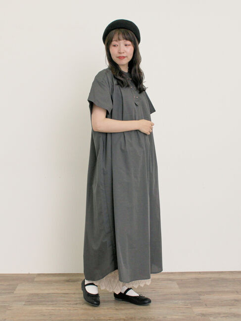 Samansa Mos2「◎【S/Mサイズ】ダブルボタンワンピース」|ワンピース|