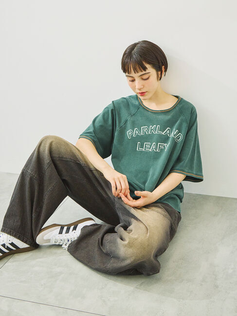 SM2「ミニ裏毛ライン入りロゴプリントカットソー」|Tシャツ・カットソー|