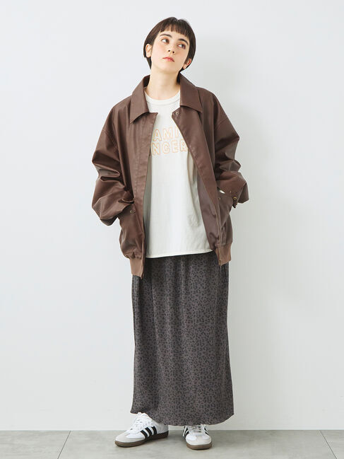 SM2「フェイクレザーブルゾン」|ブルゾン・スタジャン|