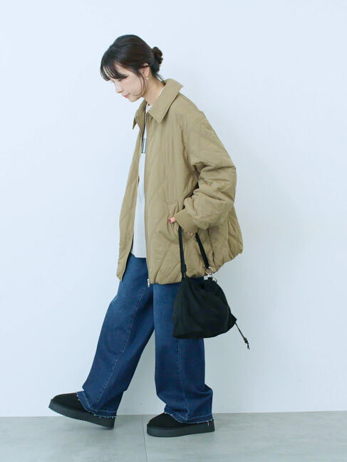 Samansa Mos2 blue「ストレートデニムパンツ」|その他|