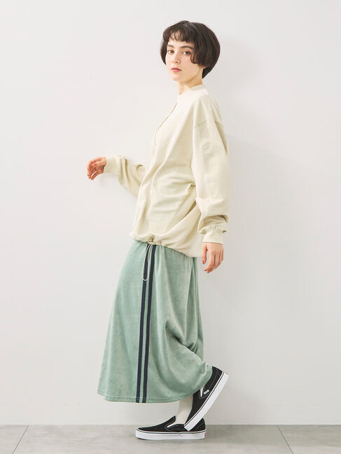 SM2「異素材切替スウェット」|Tシャツ・カットソー|