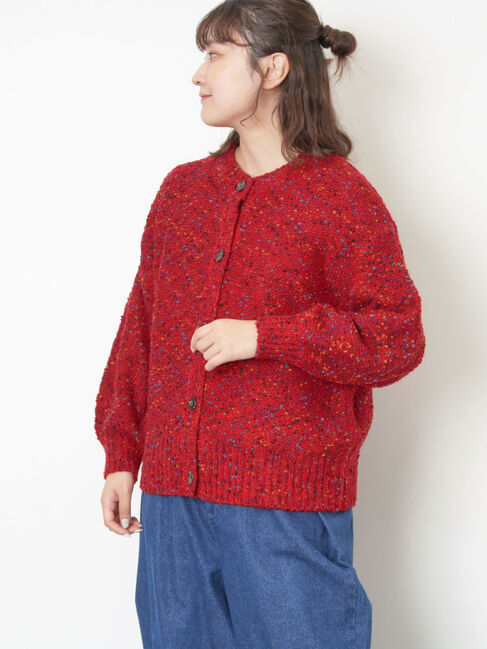 Samansa Mos2「ぽこぽこヤーン前後2WAYニット」|ニット・セーター|