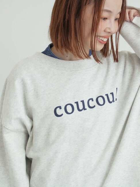 Samansa Mos2「シンプルロゴアソート裏起毛スウェット」|Tシャツ・カットソー|