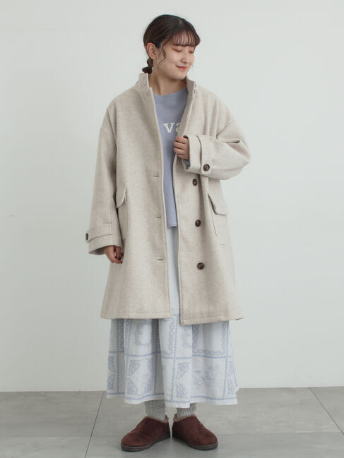 Samansa Mos2「シンプルロゴアソート裏起毛スウェット」|Tシャツ・カットソー|