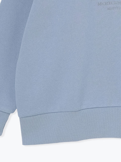 Samansa Mos2「裏起毛ロゴ刺繍スウェット」|Tシャツ・カットソー|