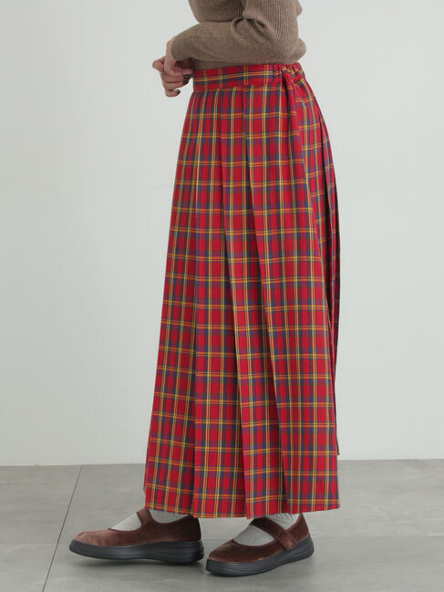 Samansa Mos2「【帯電防止裏地】柄アソートプリーツスカート」|スカート|