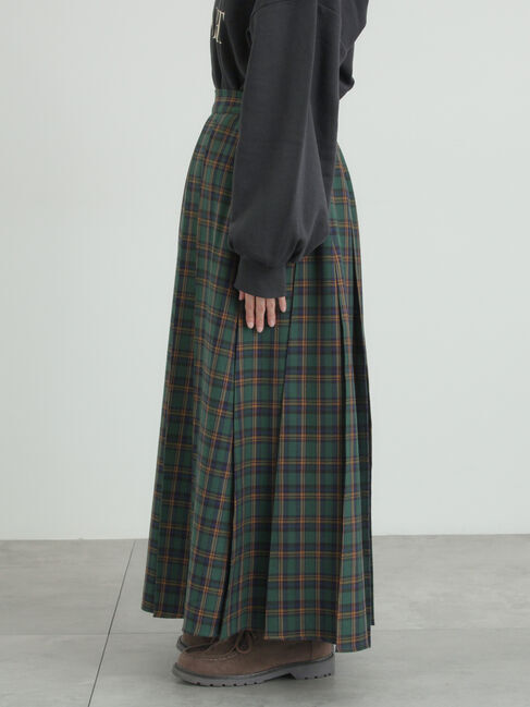 Samansa Mos2「【帯電防止裏地】柄アソートプリーツスカート」|スカート|