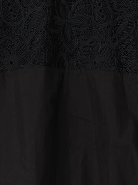 Samansa Mos2「切り替えレースブルゾン」|ブルゾン・スタジャン|