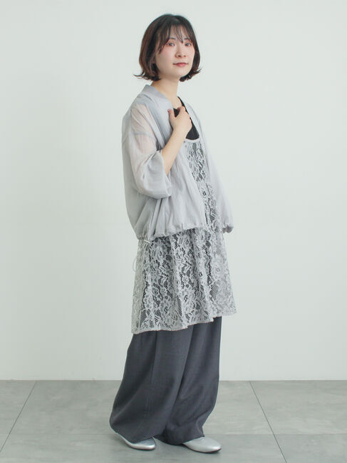 Samansa Mos2「シアーブルゾン」|ブルゾン・スタジャン|