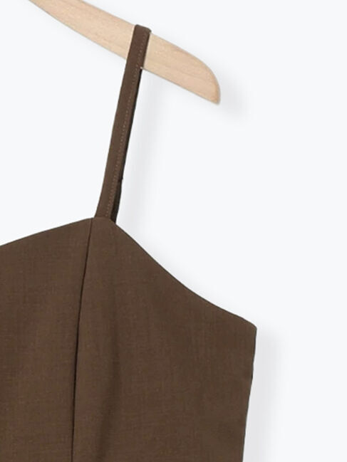 Samansa Mos2「胸フリルサロペット」|その他|