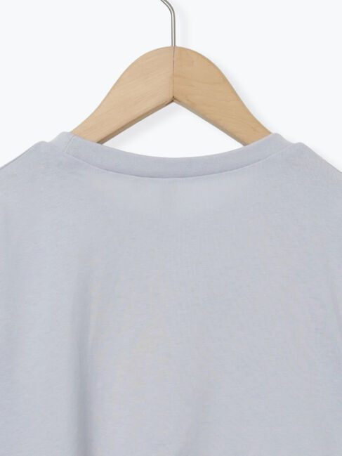 Samansa Mos2 Lagom「リボンアップリケロンT」|Tシャツ・カットソー|