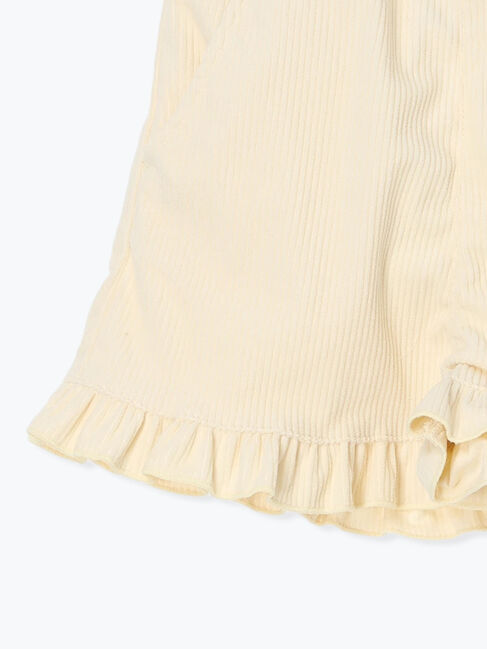 Samansa Mos2 Lagom「カットコール裾フリルショートパンツ」|その他|