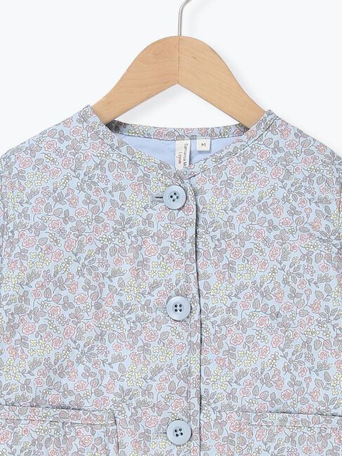 Samansa Mos2 Lagom「花柄キルトジャケット」|その他|