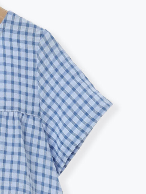 Samansa Mos2 Lagom「☆チェック柄ティアードワンピース」|ワンピース|