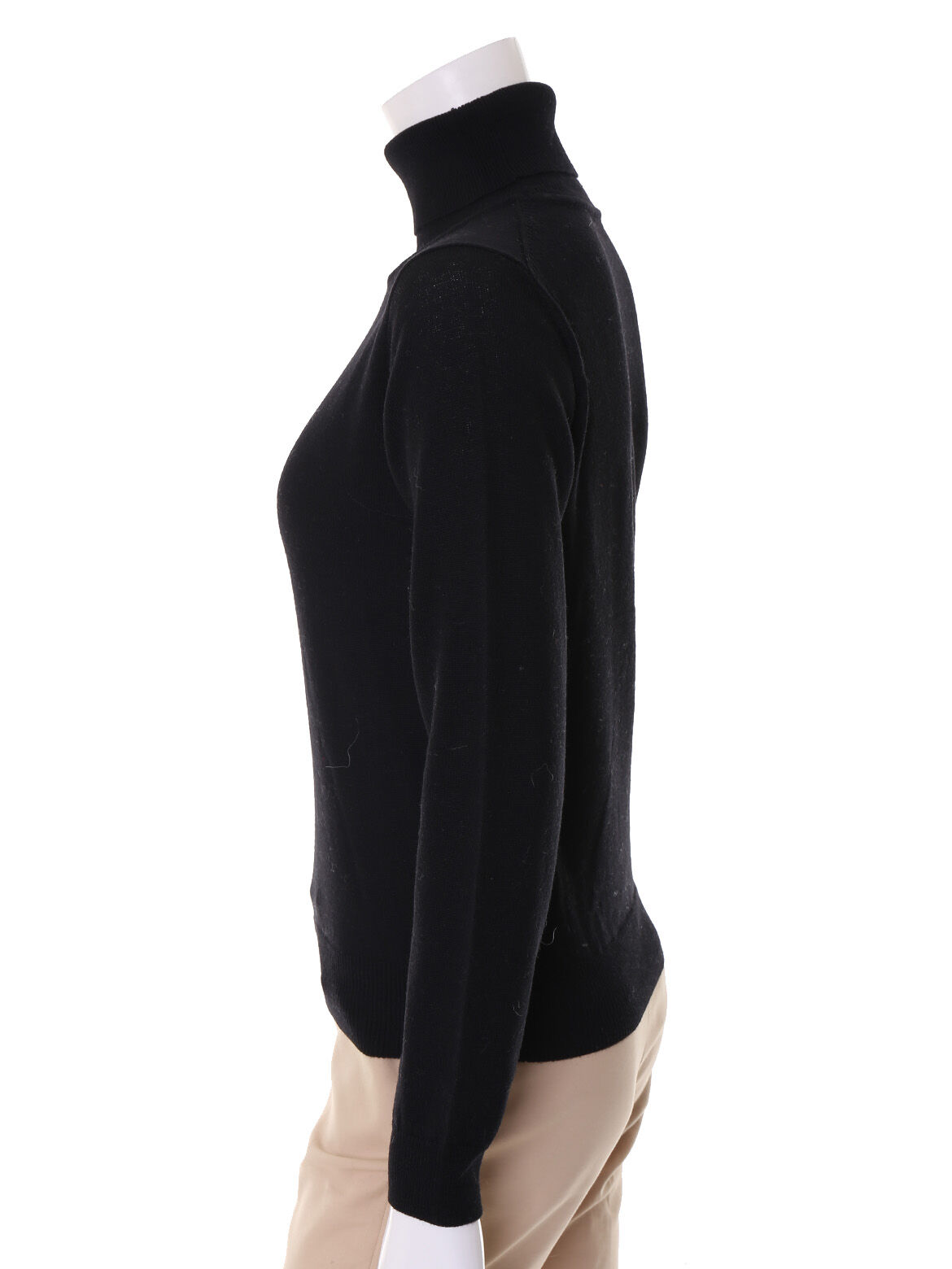 INED「《大きいサイズ》クルーネックプルオーバーニット」|ニット・セーター|