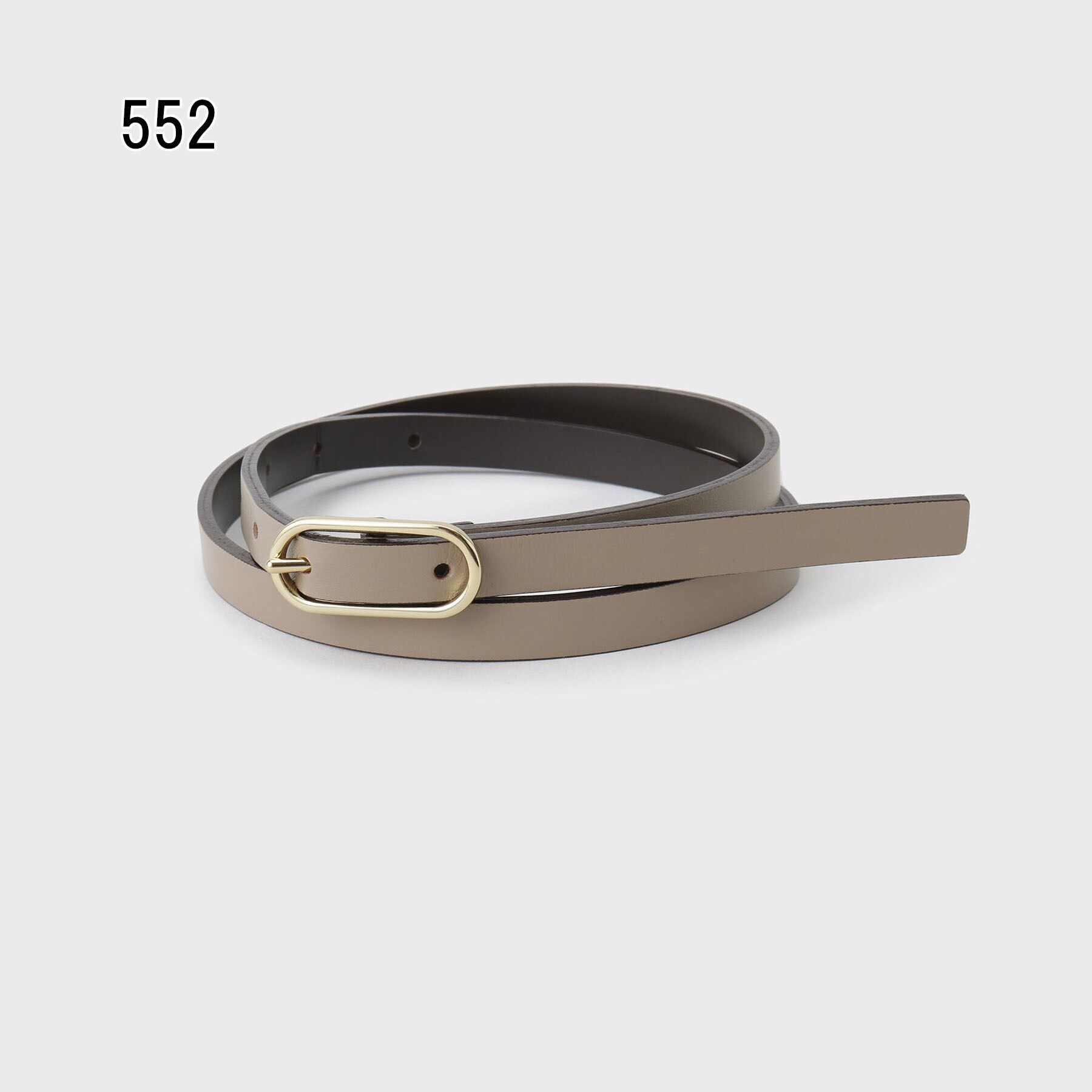 UNTITLED「【本革/Sサイズ/リバーシブル】オーバルベルト」|ベルト|