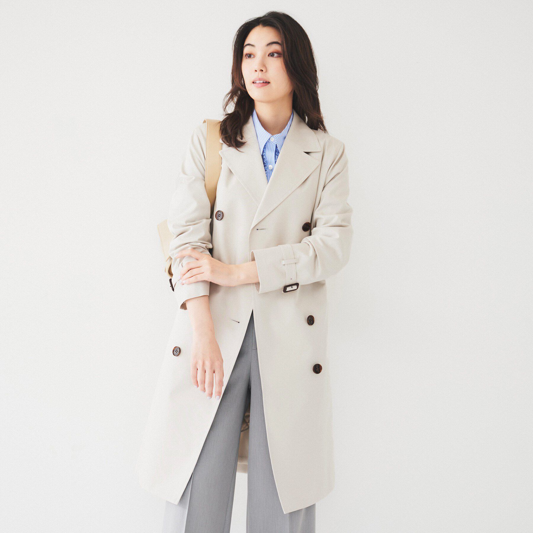 UNTITLED「【オフィス/ハレの日】ライナー付きトレンチコート」|トレンチコート|