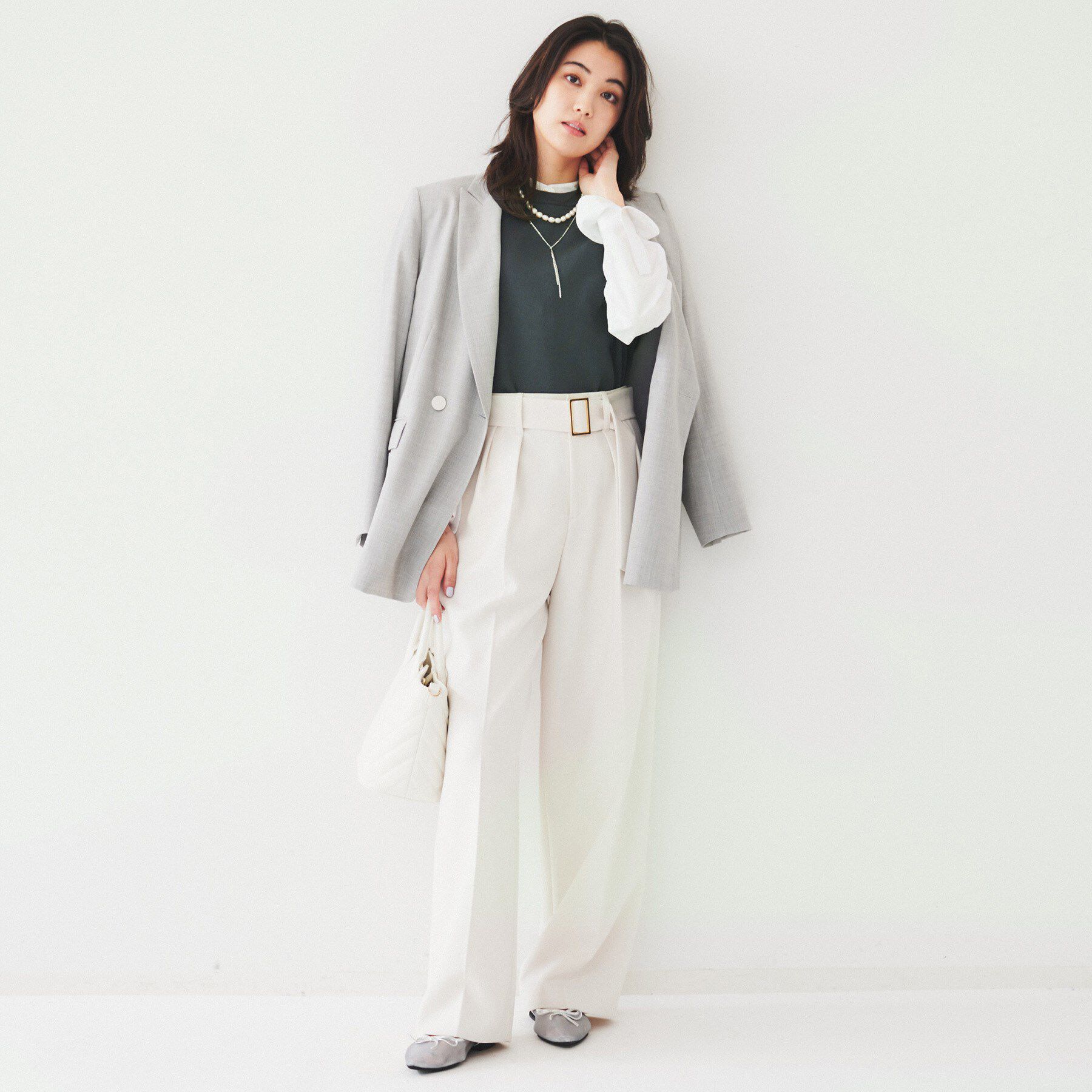 UNTITLED「【アンサンブル可能】ニットベスト」|ニット・セーター|