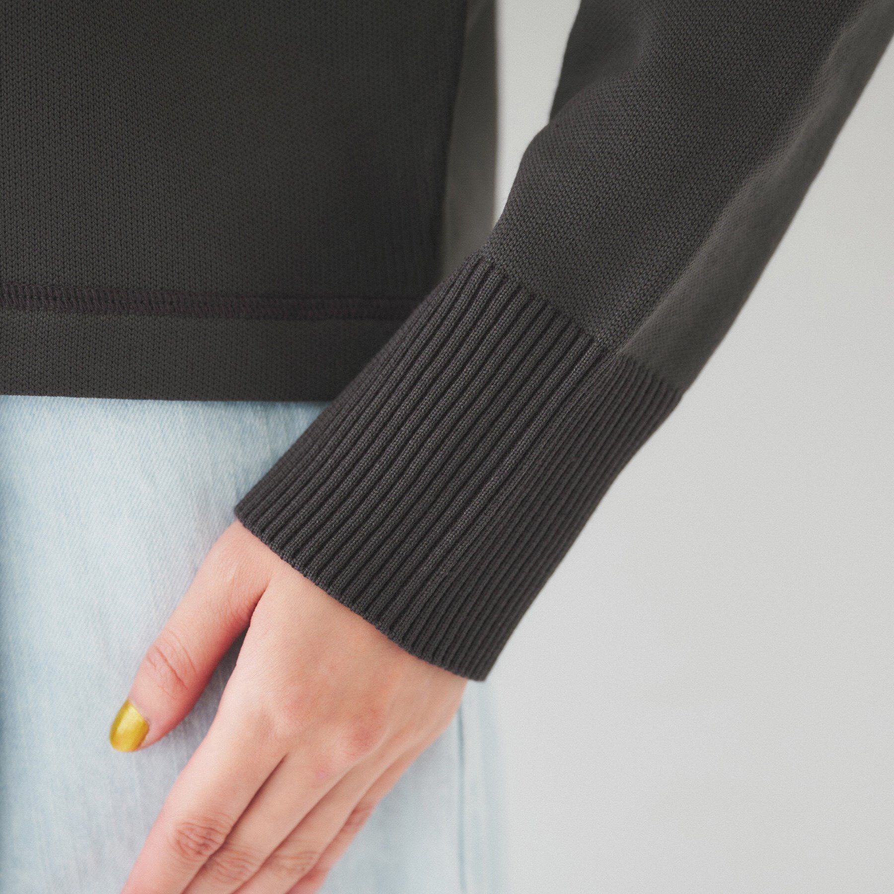 UNTITLED「【オンオフ使える】ドルマンスリーブニット」|ニット・セーター|