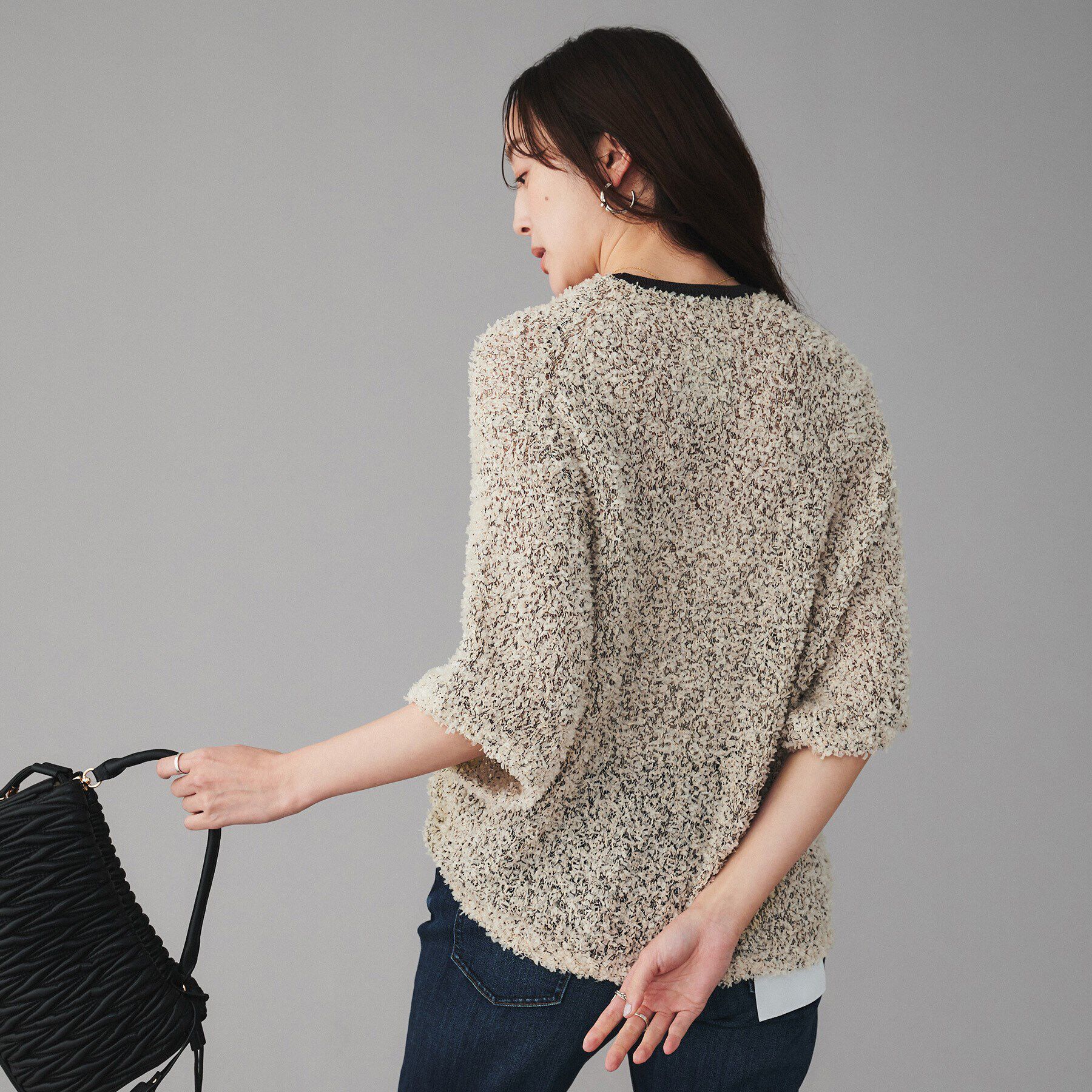 UNTITLED「【YENN】ファンシーヤーンプルオーバー」|ニット・セーター|