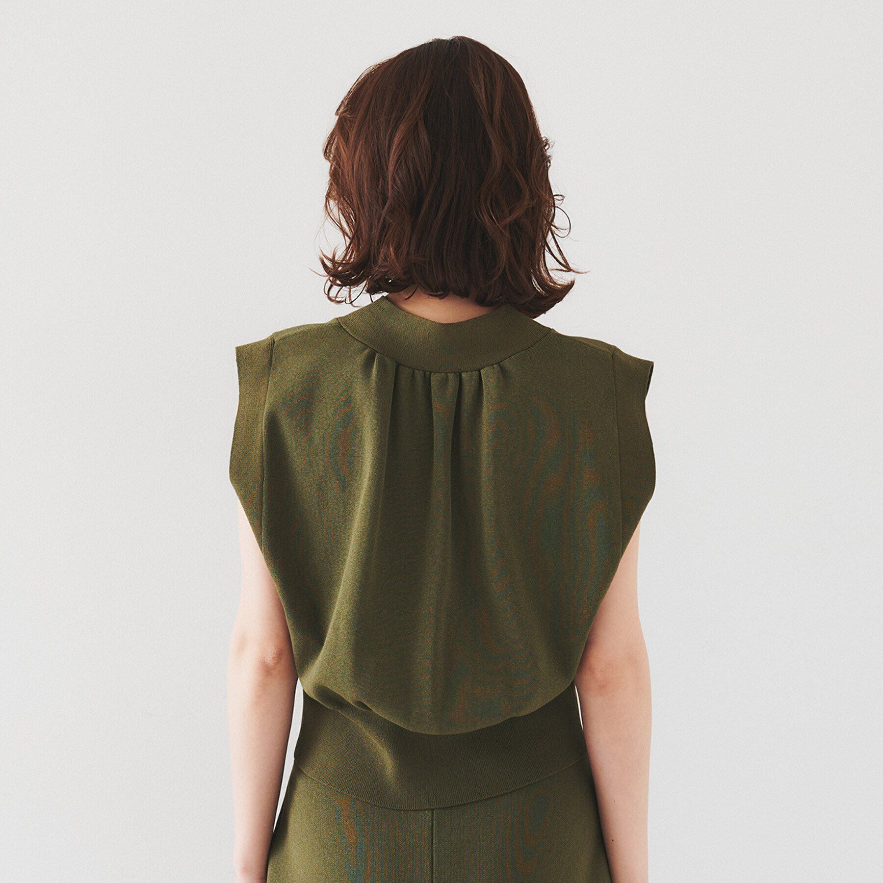 UNTITLED「【セットアップ可能】コンパクトニットベスト」|ニット・セーター|