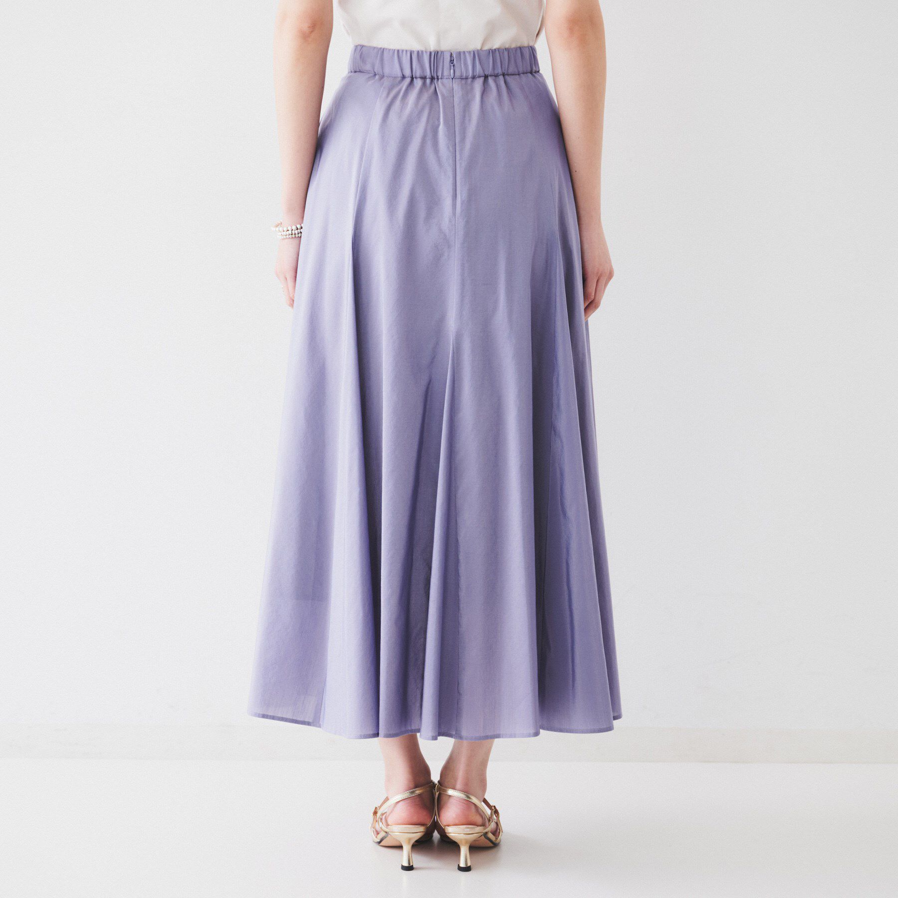 UNTITLED「【トレンド/後ろゴム】ローンフレアスカート」|スカート|