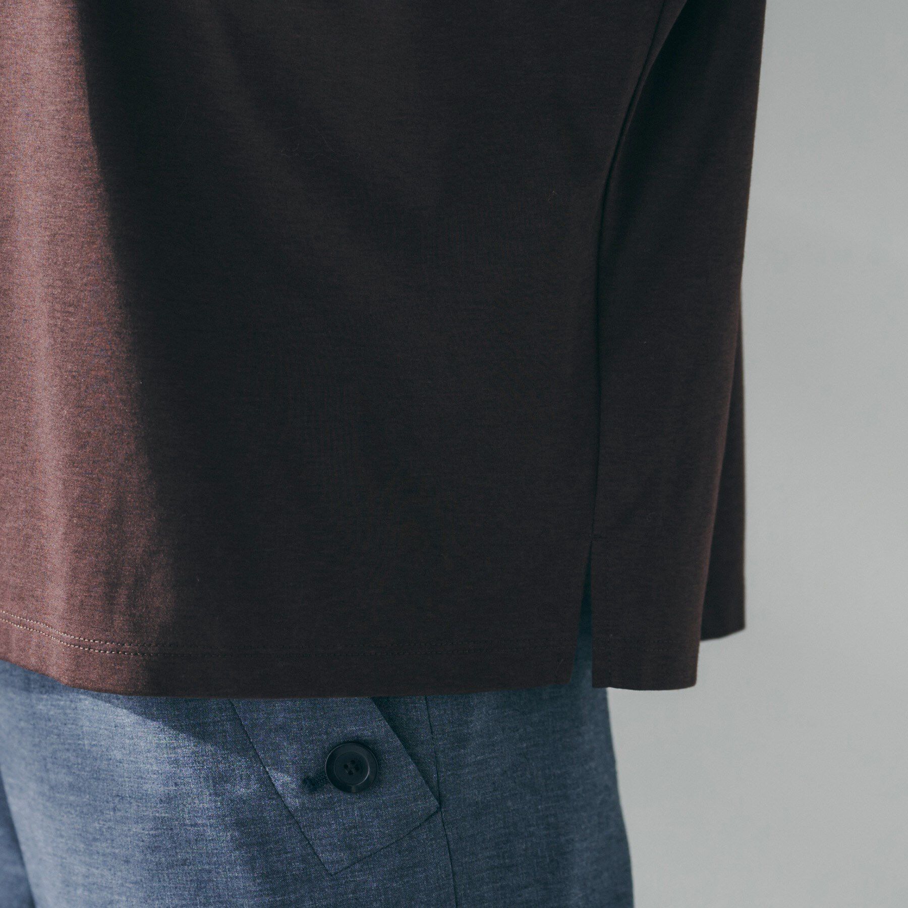 UNTITLED「【洗える】タック入りフレンチスリーブプルオーバー」|Tシャツ・カットソー|