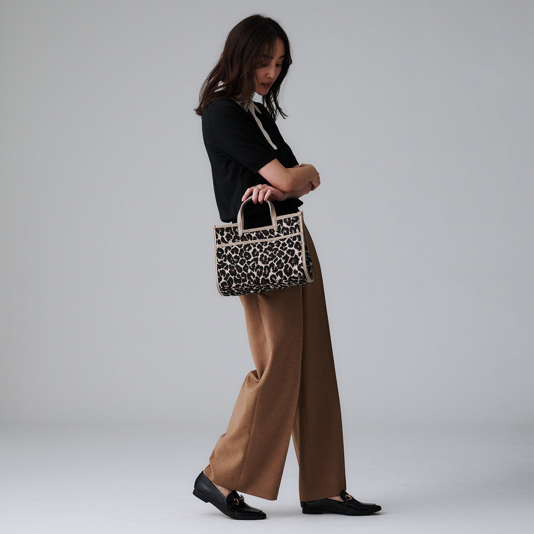 UNTITLED「【選べる3柄】ジャカードミディアムトート」|トートバッグ|