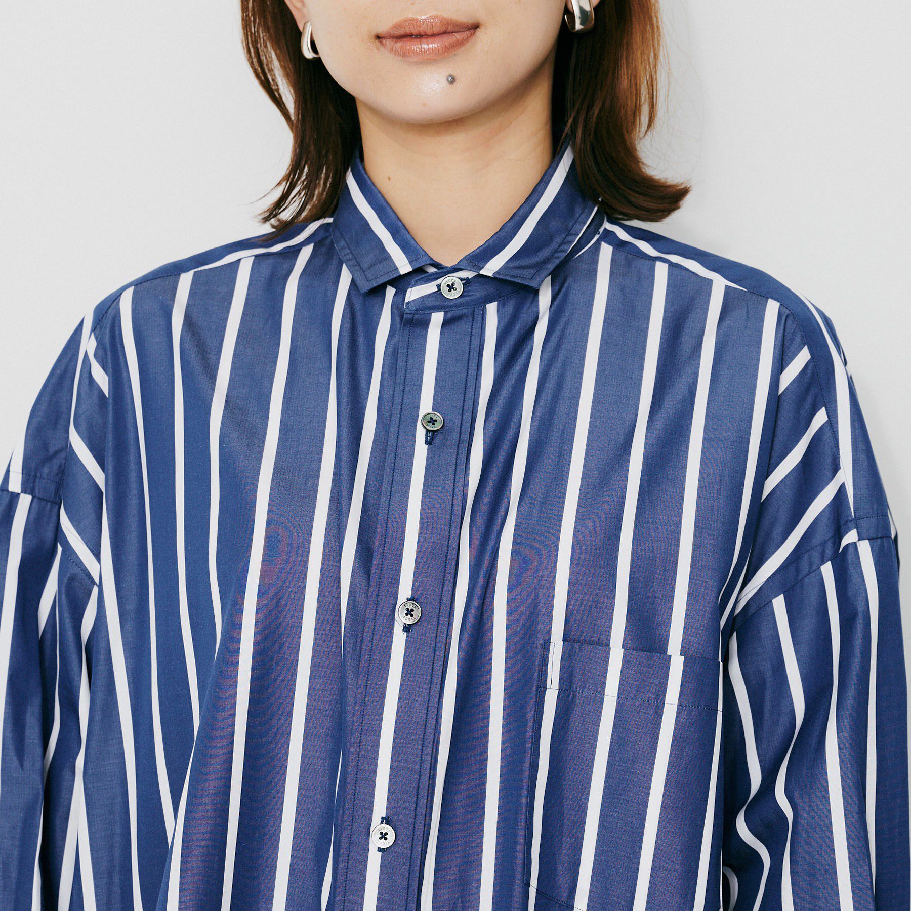 UNTITLED「【TICCA】スクエアビッグシャツ」|シャツ・ブラウス|