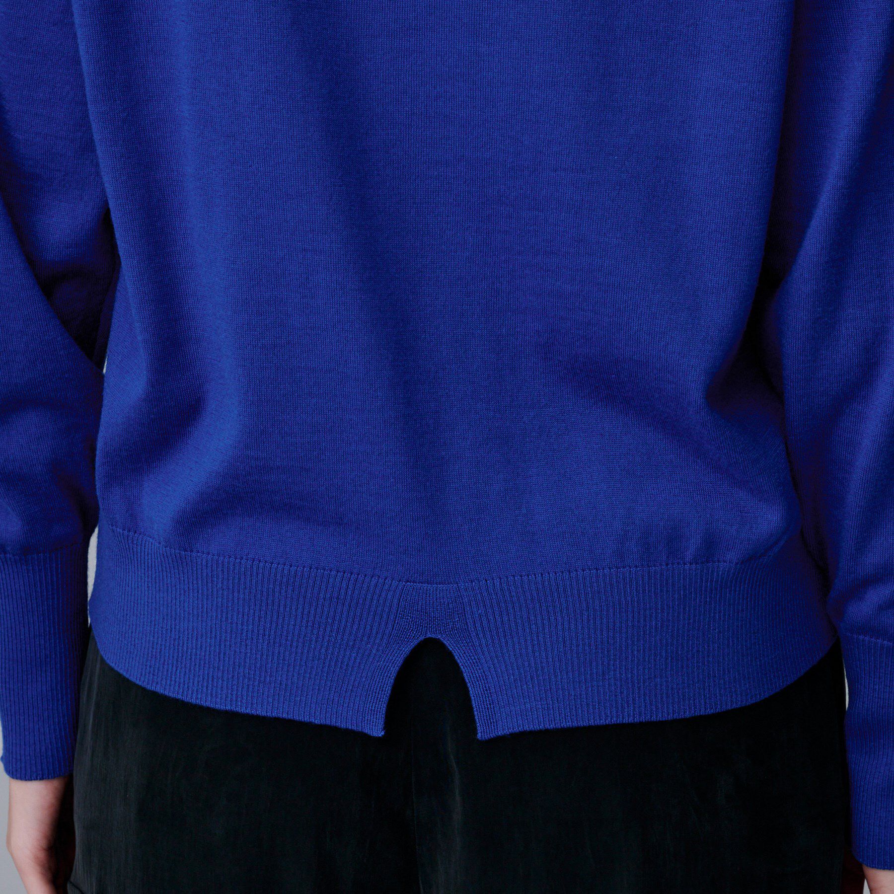 UNTITLED「【アンサンブル可/洗える】シルクウールカシミヤ ドルマンスリーブニット」|ニット・セーター|