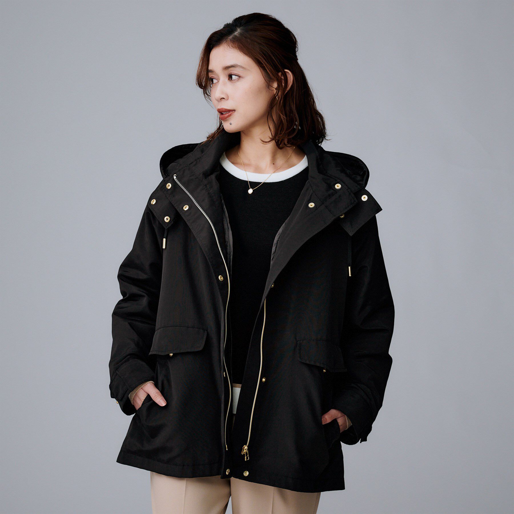 UNTITLED「【キルトライナー付／アウトドア】3WAYマウンテンパーカー」|ブルゾン・スタジャン|