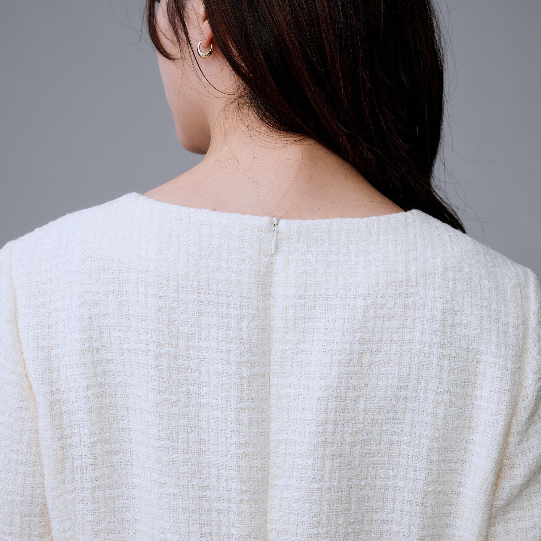 UNTITLED「【セットアップ可能/きれいめ】ツイードワンピース」|ワンピース|