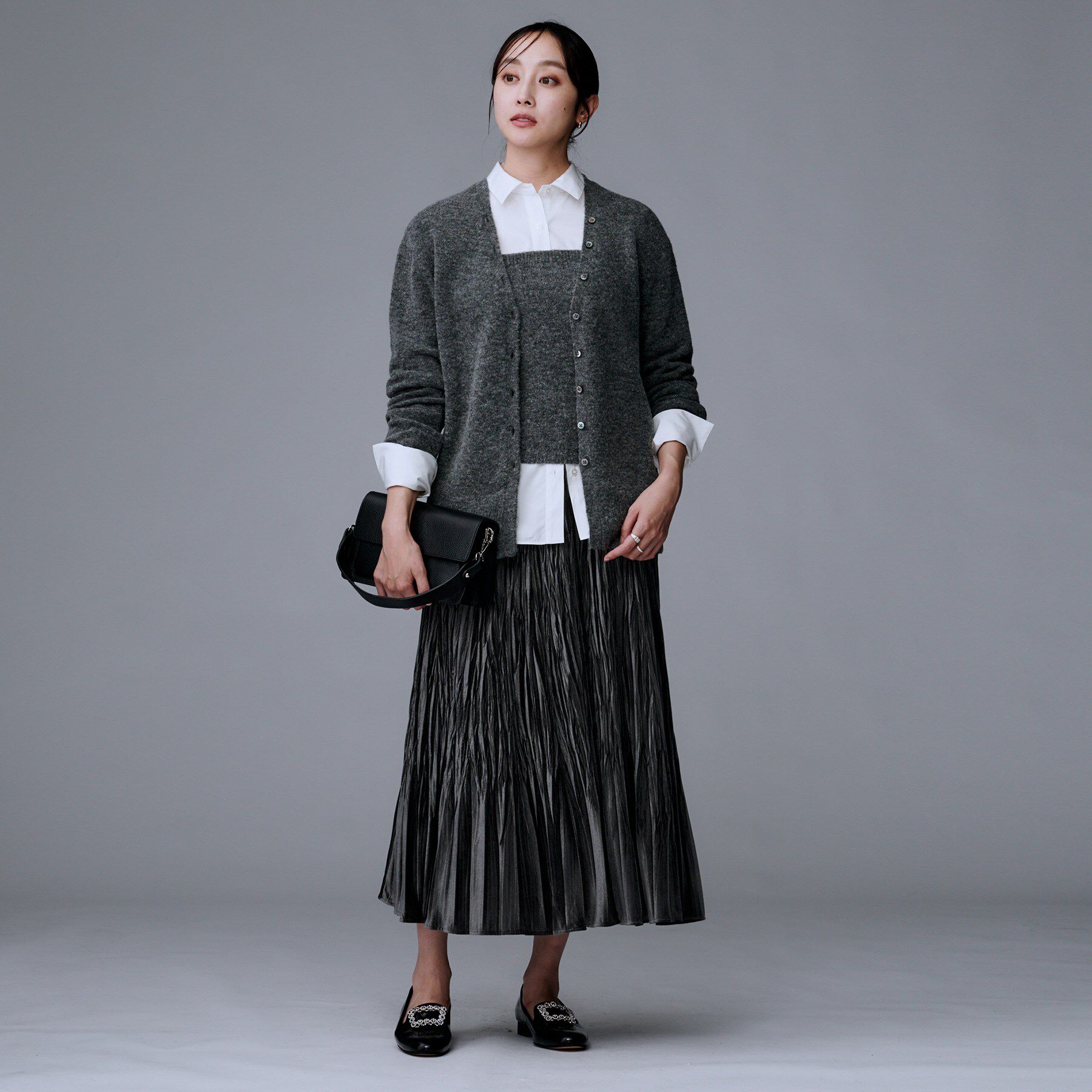 UNTITLED「【洗える/コットン100%】リッチベーシックシャツ」|シャツ・ブラウス|